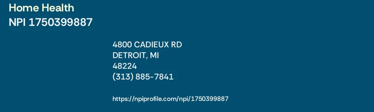 Home Health Nursing in Detroit, MI