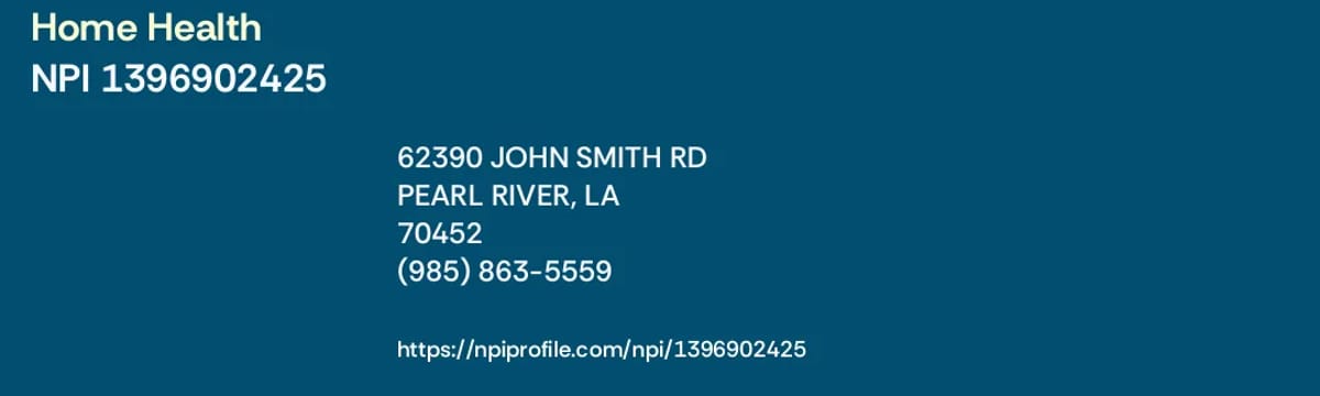 Senior Care in Pearl River, LA