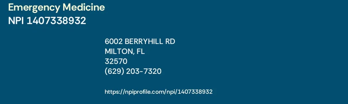 Home Health Nursing in Milton, FL