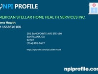 American Stellar Home Health Services, Inc