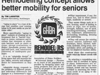 Aging In Place Remodeling