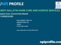 Albert Gallatin Home Care And Hospice Services, L.L.C.