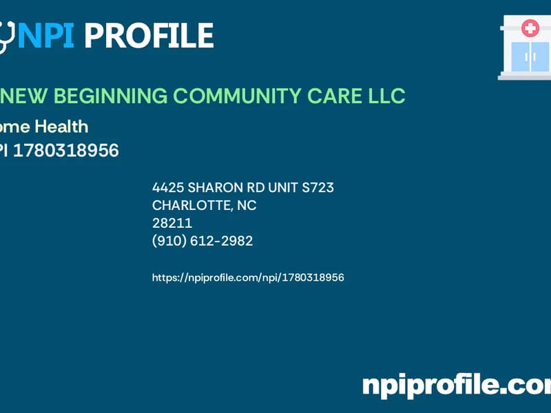A New Beginning Community Care LLC - Home Health Nursing in Charlotte, NC photo 1