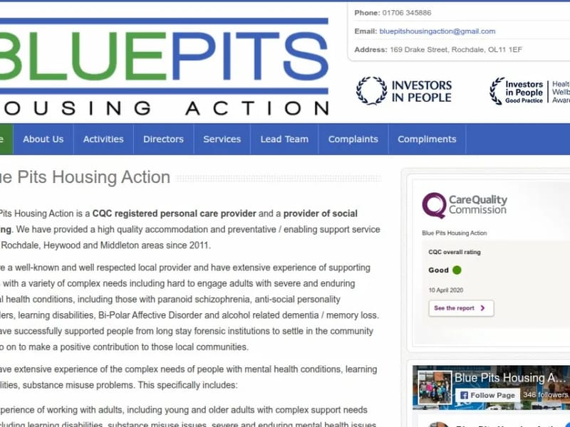 Blue Pits Housing Action - Assisted Living in Rochdale, England photo 1