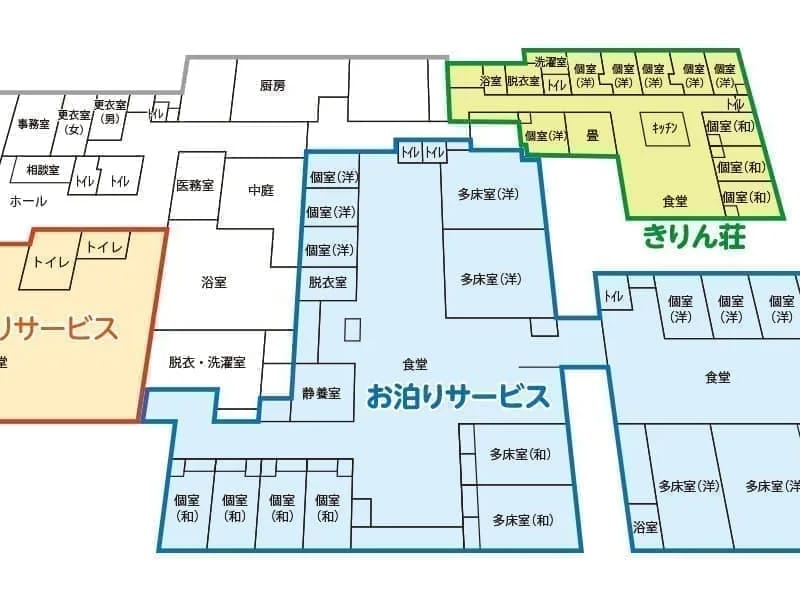 お泊りサービス 花きりん - 有料老人ホーム in 守谷市, 茨城県 photo 3