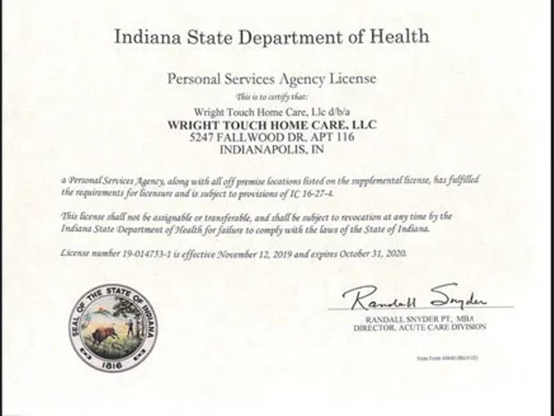 All You Need Home Care LLC - Home Health Nursing in Indianapolis, IN photo 1