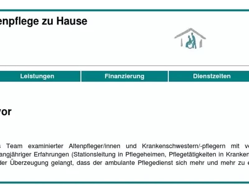 Alten- und Krankenpflege zu Hause - Häusliche Pflege in Heidelberg, Baden-Wurttemberg photo 1