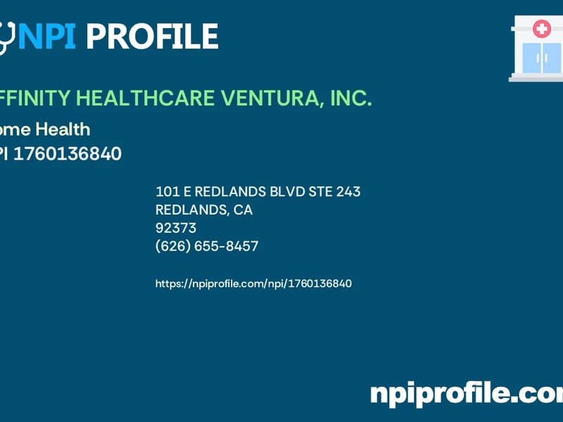 Affinity Healthcare Ventura, Inc. - Home Health Nursing in Ventura, CA photo 2