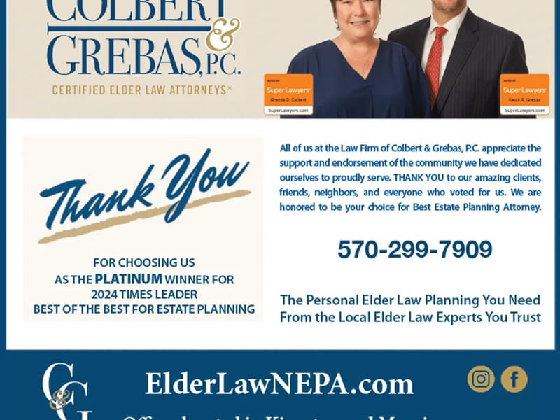 Colbert & Grebas PC — Elder Law, Moosic, PA · photo 1