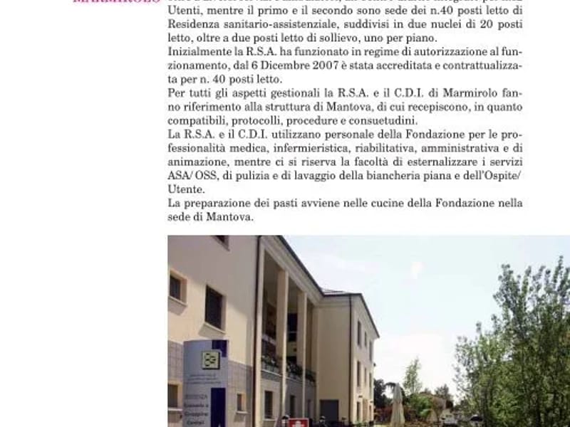 R.S.A. Fondazione Mons Arrigo Mazzali Onlus  Di Mantova - Casa di Riposo in Mantova, Lombardia photo 3