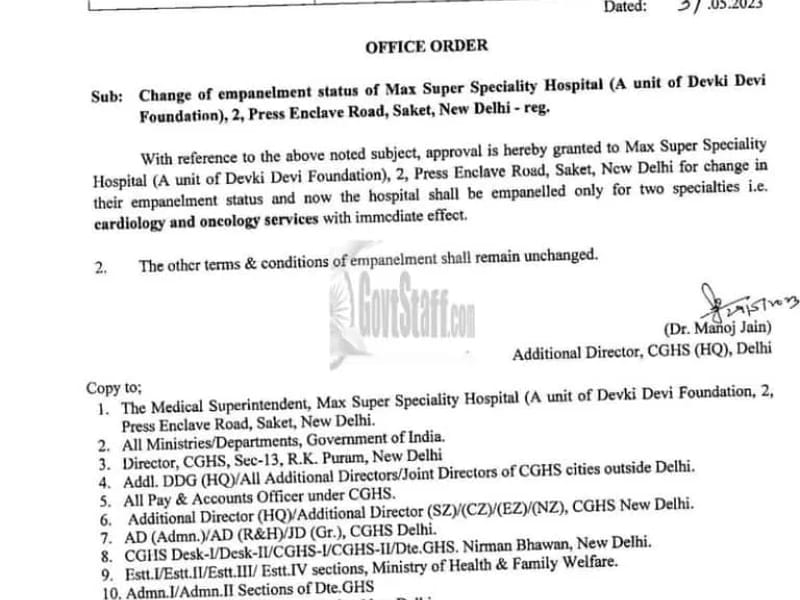 Max Super Speciality Hospital (East Block) (A unit of Devki Devi Foundation) - अस्पताल in Saket, Delhi photo 1