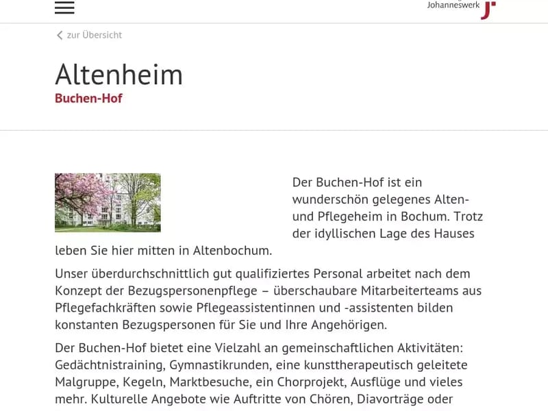 Buchen-Hof - Pflegeheim in Bochum, Nordrhein-Westfalen photo 2