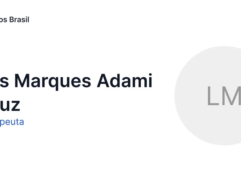 L M ADAMI DA LUZ - Cuidado Domiciliar in Sinop, MT photo 2