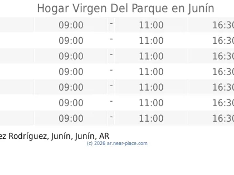 HOGAR VIRGEN DEL PARQUE - Hogar de Ancianos in JUNIN, BUENOS AIRES photo 1