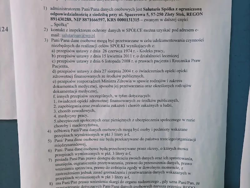 Salutaris Sp. z o.o. Niepubliczny Zakład Opiekuńczo - Leczniczy - Pielęgniarstwo domowe in Złoty Stok, Złoty Stok photo 4