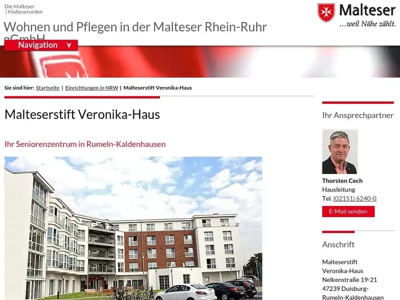Malteserstift Veronika - Haus, Parkinsonpflege - Pflegeheim in Duisburg, Nordrhein-Westfalen photo 2