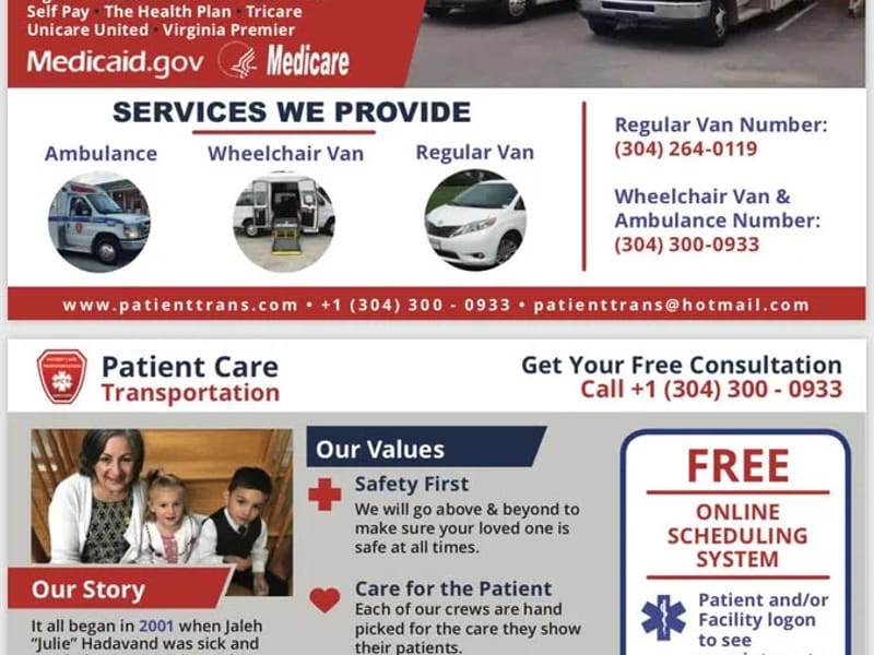Patient Care Transportation - Medical Transport in Martinsburg, WV photo 1