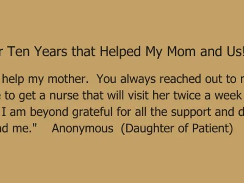 Connecticut Geriatric Specialty Group, PC — Home Health Nursing, West Hartford, CT · photo 1