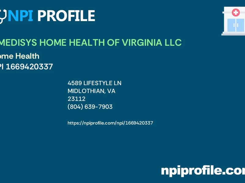 AMEDISYS HOME HEALTH OF VIRGINIA LLC - Home Health Nursing in Midlothian, VA photo 1