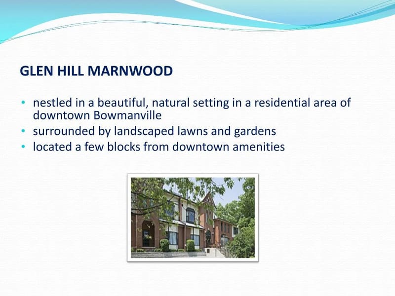 Glen Hill Marnwood - Nursing Home in Bowmanville, ON photo 3