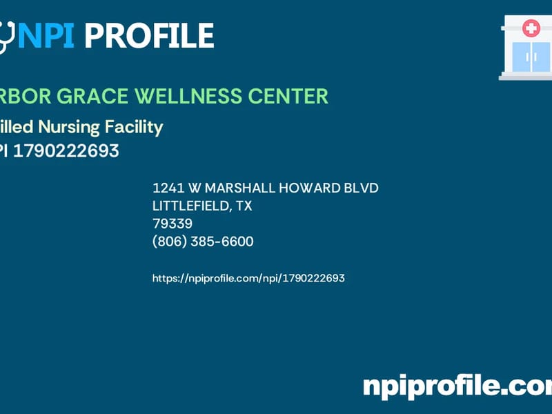 Arbor Grace Wellness Center - Nursing Home in Littlefield, TX photo 2