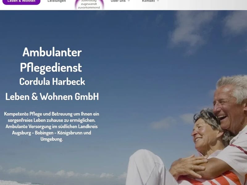 Ambulanter Pflegedienst Cordula Harbeck Leben und Wohnen GmbH - Häusliche Krankenpflege in Bobingen, Bayern photo 1