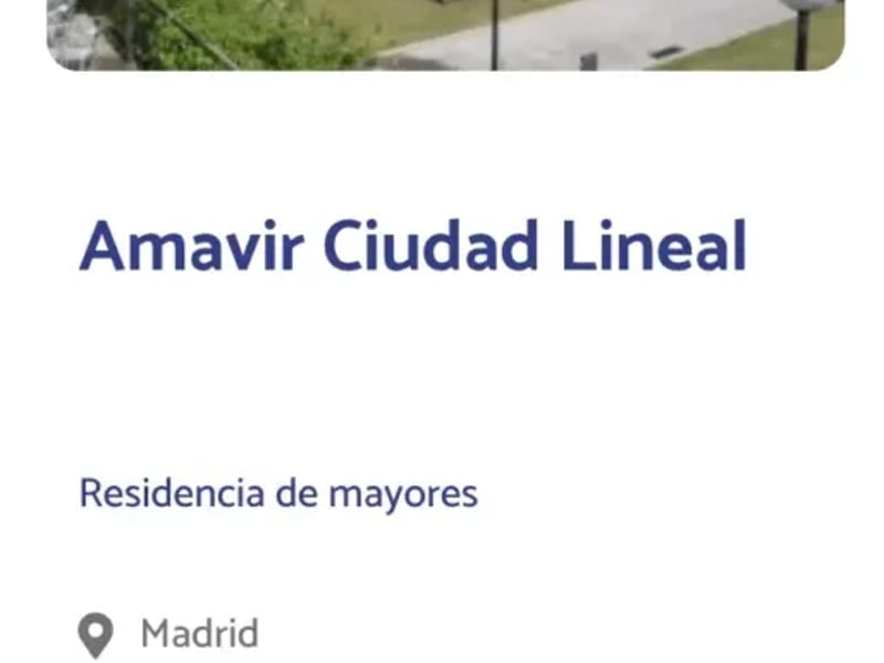 AMAVIR VILLANUEVA, RESIDENCIA DE PERSONAS MAYORES (PLAN VELOCIDAD) - Hogar de Ancianos in Villanueva De La Cañada, Madrid photo 2