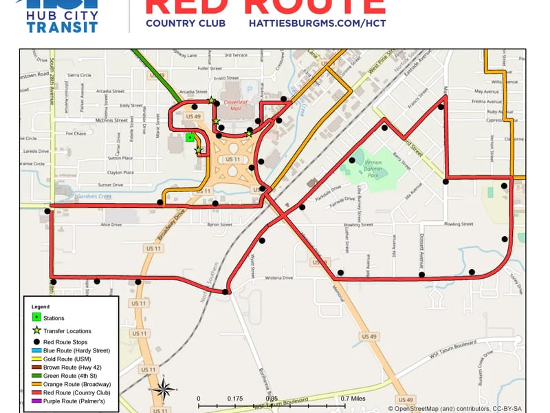 City of Hattiesburg-Hub City Transit - Medical Transport in Hattiesburg, MS photo 1