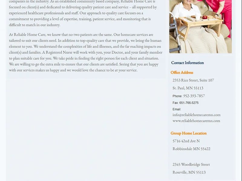 A-1 Reliable Home Care Inc - Assisted Living in Robbinsdale, MN photo 1