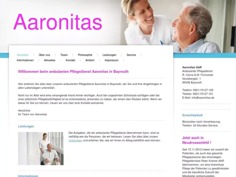 Aaronitas GbR - Häusliche Pflege in Bayreuth, Bayern photo 2