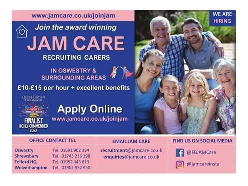 JAM Care - In-Home Care in Telford, England photo 3