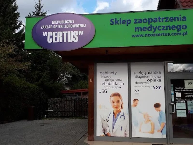 Grzegorz Skwierz Niepubliczny Zakład Opieki Zdrowotnej CERTUS - Pielęgniarstwo domowe in Szczecin, Szczecin photo 1
