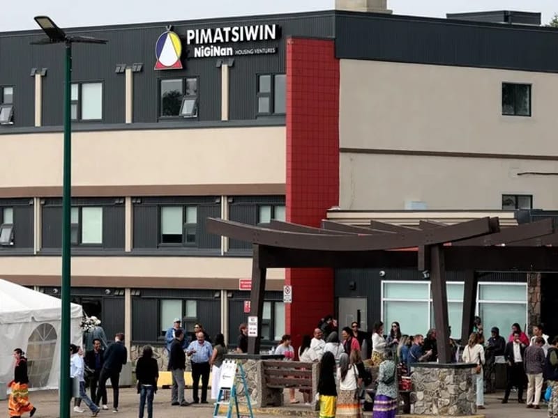 Pimatisiwin Permanent Supportive Housing in Edmonton, AB photo 1