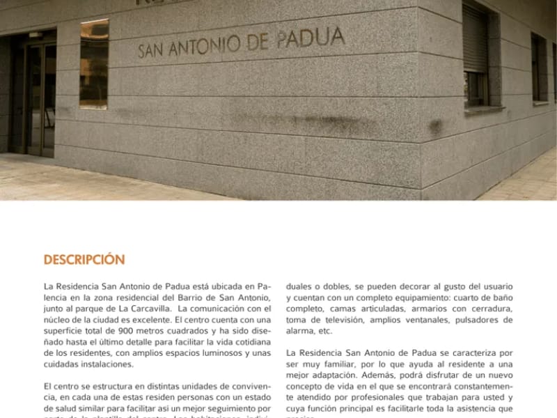 Residencia San Antonio De Padua - Hogar de Ancianos in Palencia, Castilla y León photo 2