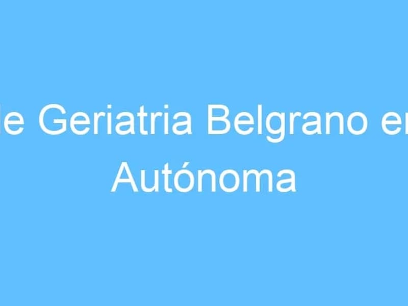 Centro Geriatrico Belgrano - Hogar de Ancianos in Buenos Aires, CABA photo 2