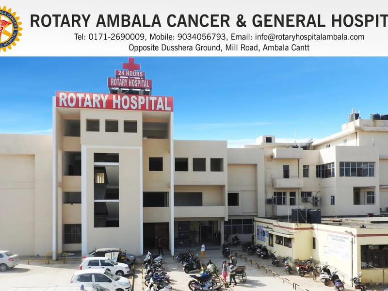 Rotary Ambala Cancer & General Hospital, Ram Bagh Road, Opp. Dushera Ground - अस्पताल in Ram Bagh Road, Haryana photo 2