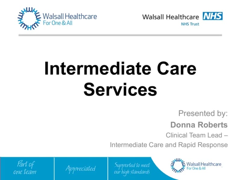 Intermediate Care Service - Inpatient Rehabilitation in Walsall, England photo 2