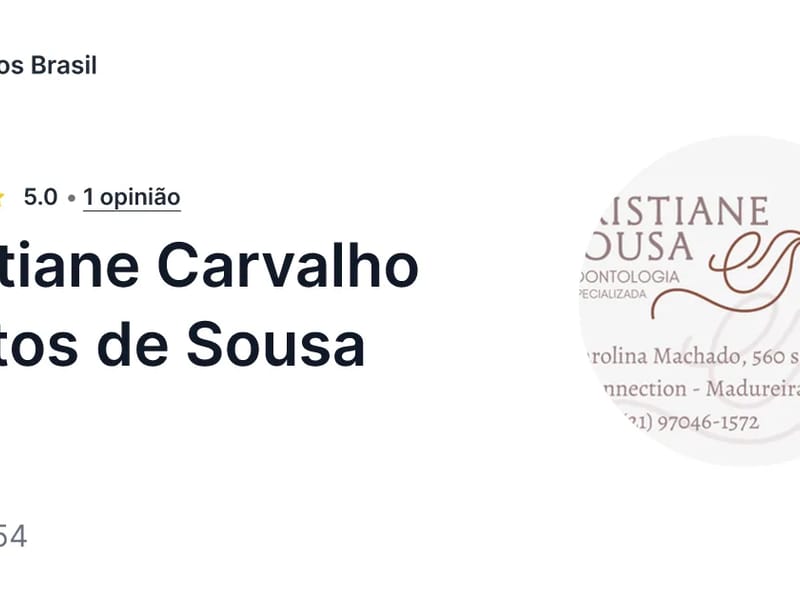 Souza Carvalho Santos Clinica Odontologica Guaianazes - Cuidado Domiciliar in São Paulo, SP photo 3