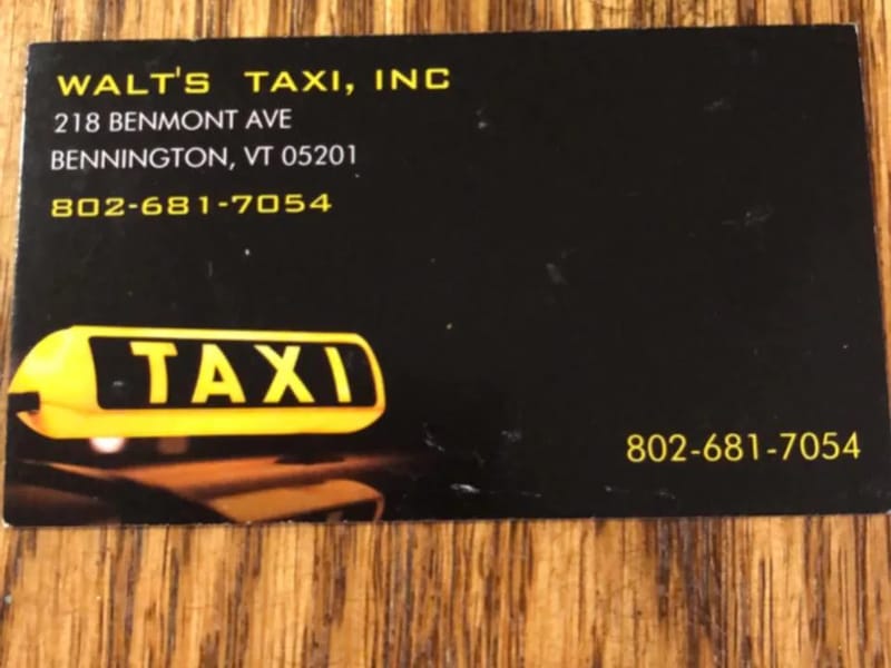 Walt's Taxi - Medical Transport in Bennington, VT photo 1