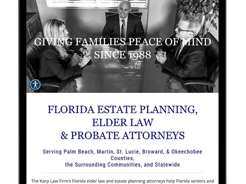 The Karp Law Firm PA - Elder Law in Port St. Lucie, FL photo 2