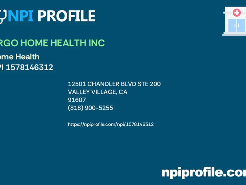 Argo Home Health Inc - Home Health Nursing in Valley Village, CA photo 1