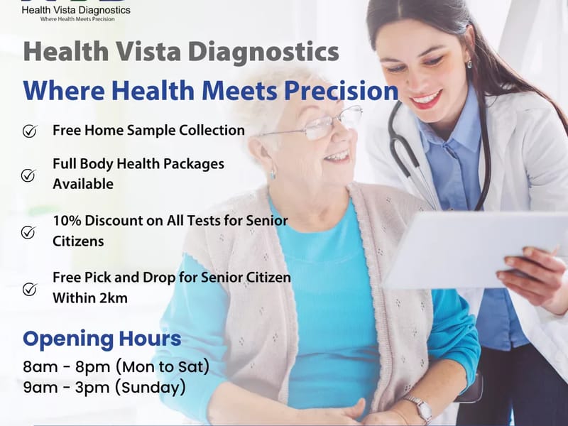 Health Vista Diagnostics - वृद्धाश्रम in North West, Delhi photo 1