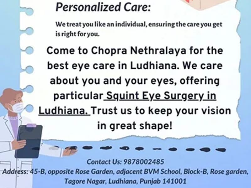 Chopra Nethralaya - वृद्धाश्रम in Ludhiana, Punjab photo 1