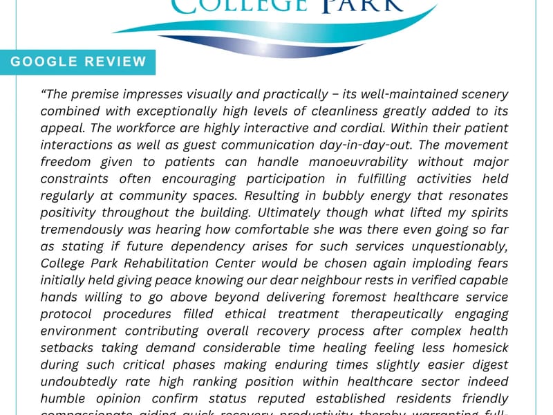 College Park Rehabilitation Center - Nursing Home in North Las Vegas, NV photo 3