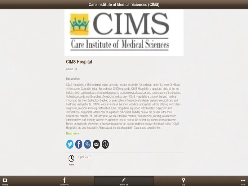 Care Institute of Medical Sciences (CIMS) - वृद्धाश्रम in Ahmedabad, Gujarat photo 2