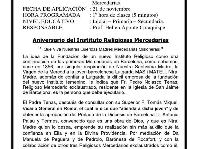 Congregacion Religiosas Mercedarias Francesas - Hogar de Ancianos in La Florida, Región Metropolitana de Santiago photo 1