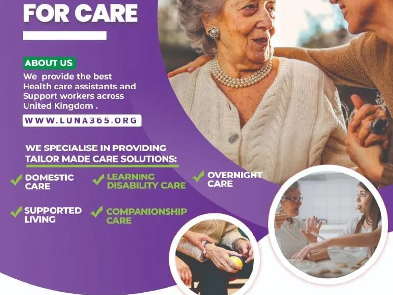 Luna 3-6-5 Healthcare Services Ltd - In-Home Care in Wells, England photo 2