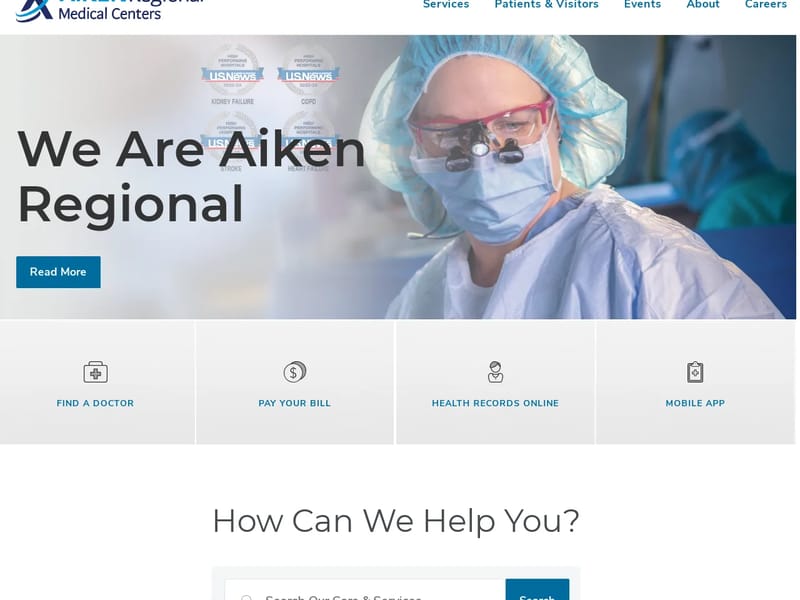 Aiken Regional Medical Center - Hospital in Aiken, SC photo 2