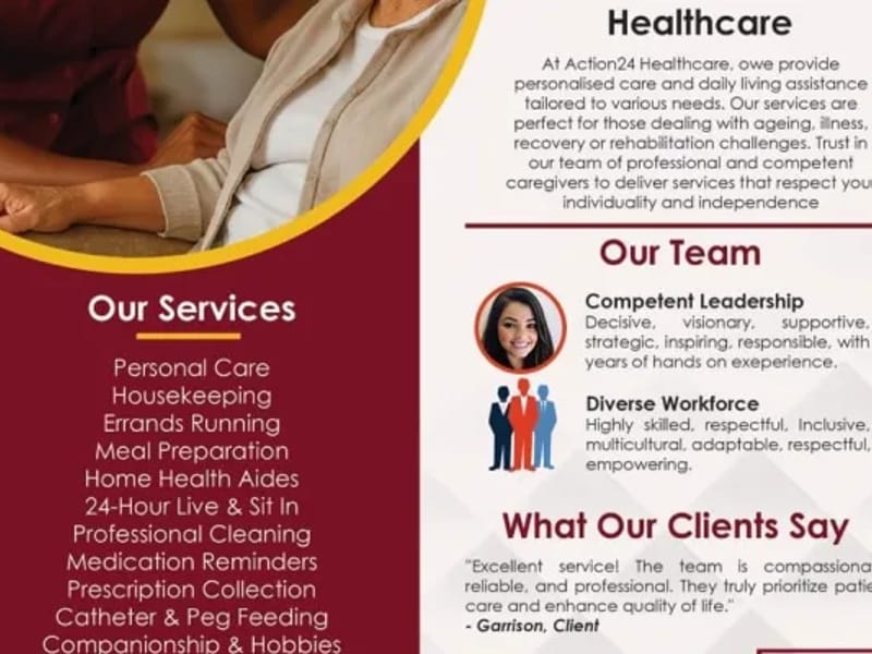 Action24 Healthcare Ltd - In-Home Care in Southampton, England photo 3