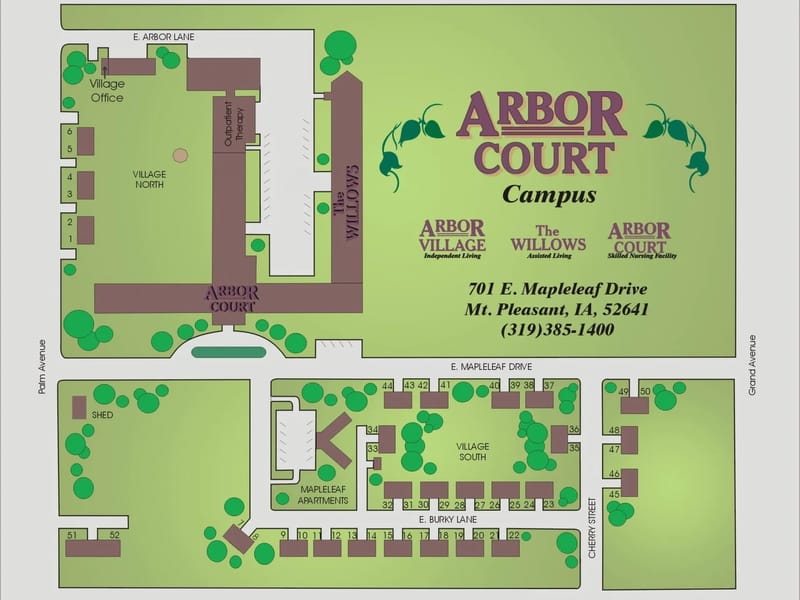 Arbor Court - Nursing Home in Mount Pleasant, IA photo 1